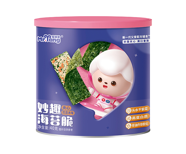 宅羊羊妙趣海苔脆 夾心巴旦木味