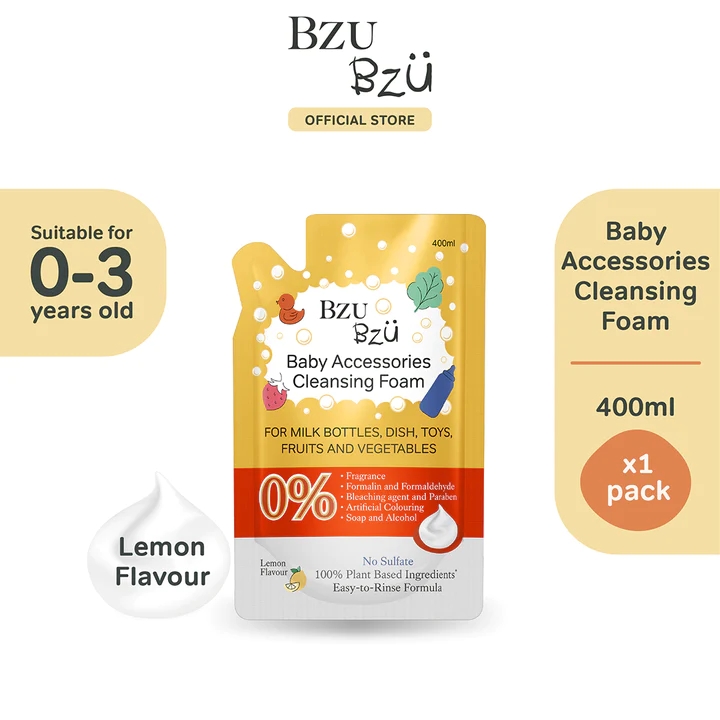 BZU BZU yinge配件潔面泡沫補充裝檸檬味400ml.jpg BZU BZU yinge配件潔面泡沫補充裝檸檬味400ml.jpg
