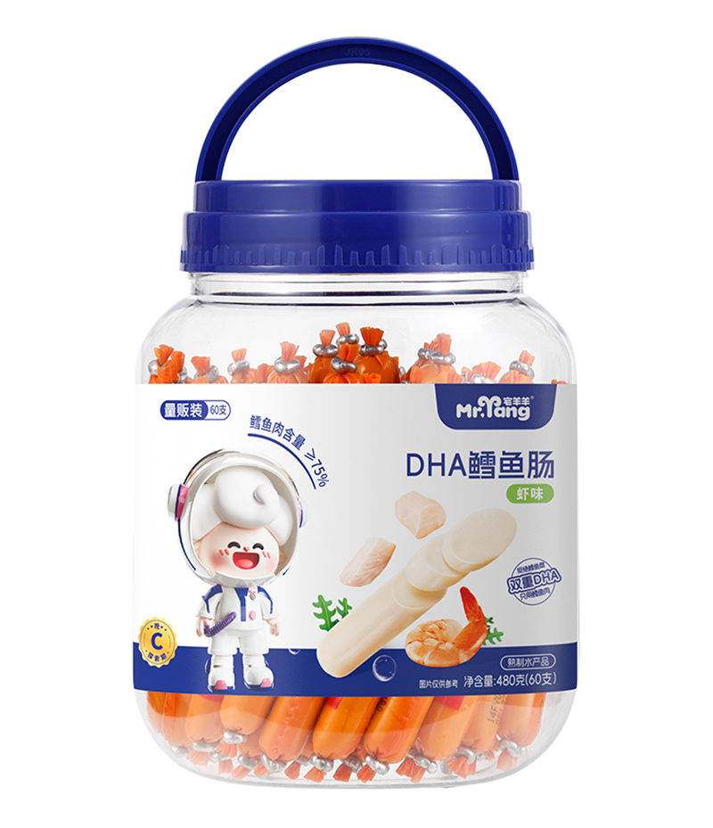 宅羊羊DHA鱈魚腸蝦味
