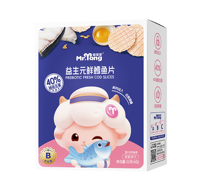宅羊羊益生元鮮鱈魚片