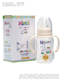 葫蘆手柄自動(dòng)母乳實(shí)感奶瓶