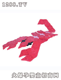 科翔積木玩具蝎子