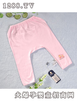 迪迪60支雙面布片印花包片密襠長(zhǎng)褲