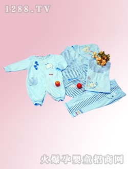 安嬰寶藍色yinge套裝