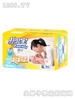 護(hù)兒寶茶香超柔干爽紙尿褲XL8