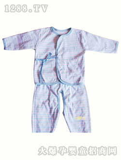 巧嬰寶yinge藍色套裝