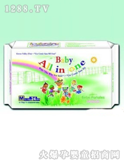 Baby All IN ONEyinge紙尿褲M(mǎn)24