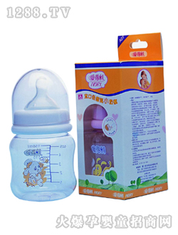 愛(ài)得利寬口徑圓弧小奶瓶
