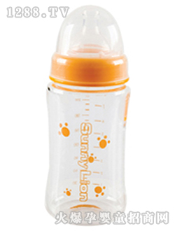 SN0047寬口徑晶鉆玻璃奶瓶