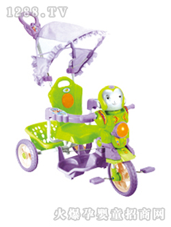愛(ài)嬰寶兒童三輪車5804C