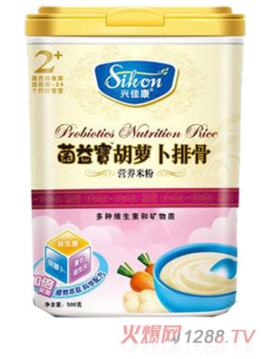 興佳康菌益寶胡蘿卜排骨米粉2段