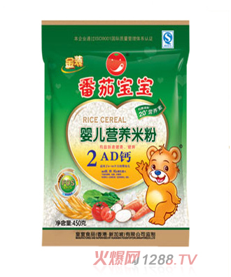 番茄寶寶AD鈣yinge米粉450g