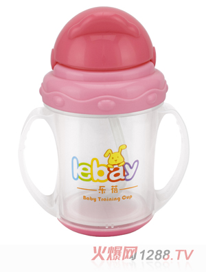 樂(lè)蓓yingye學(xué)飲杯6907A粉紅色