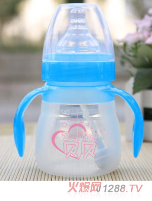 貝貝硅膠奶瓶140ml