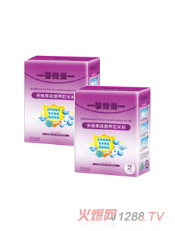 善能佳多維果蔬營(yíng)養(yǎng)奶米粉盒裝