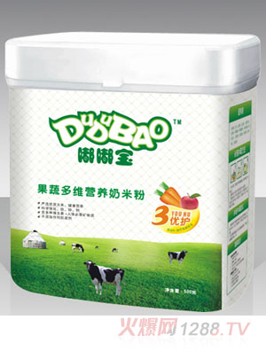 嘟嘟寶果蔬多維營(yíng)養(yǎng)奶米粉