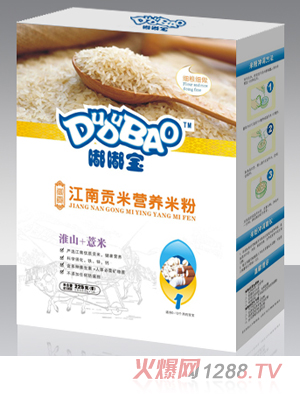 嘟嘟寶淮山+薏米+高鈣營(yíng)養(yǎng)米粉盒裝