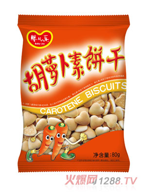 yinge樂胡蘿卜素餅干80G