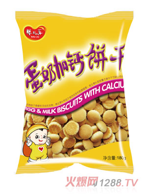 yinge樂蛋奶加鈣餅干180g