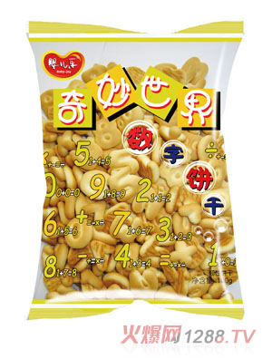 yinge樂奇妙世界數(shù)字餅干