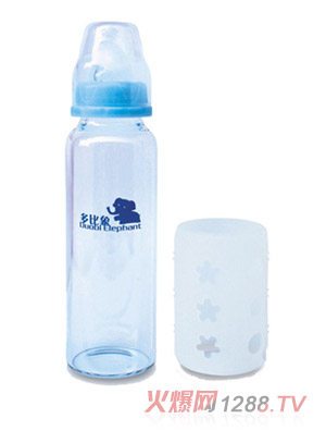 多比象yinge直身奶瓶藍(lán)色