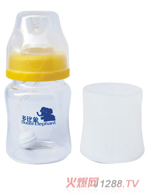 多比象無手柄yinge奶瓶黃色