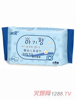 禾采yingye柔濕巾80片啟封裝