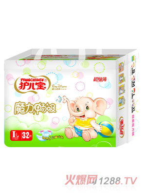 護(hù)兒寶魔力暢吸yinge芯體紙尿褲L碼