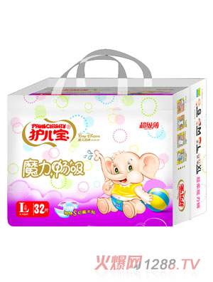 護(hù)兒寶魔力暢吸yinge芯體紙尿褲L碼32片