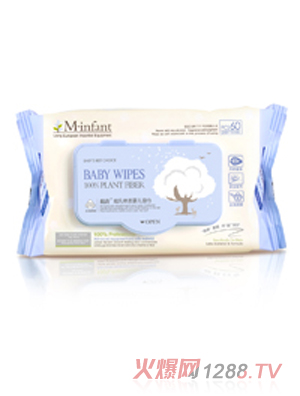 棉新-超凡綿柔yinge濕巾60片裝