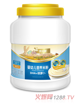 優(yōu)佳健DHA+胡蘿卜yingye營(yíng)養(yǎng)米粉