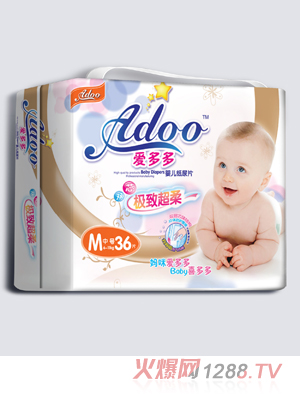 愛多多極致超柔yinge紙尿片M碼36片