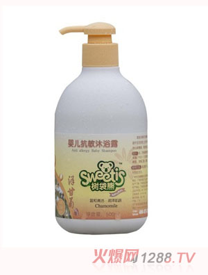樹袋熊洋甘菊yinge抗敏沐浴露500ml