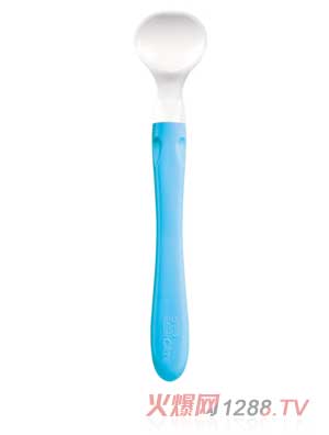 伊斯卡爾柔軟youe匙果汁匙（藍）