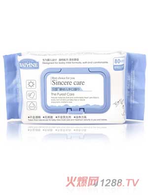 貝嬰yingye手口濕巾80片