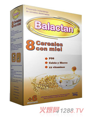 倍樂(lè)可八種谷物蜂蜜營(yíng)養(yǎng)米粉