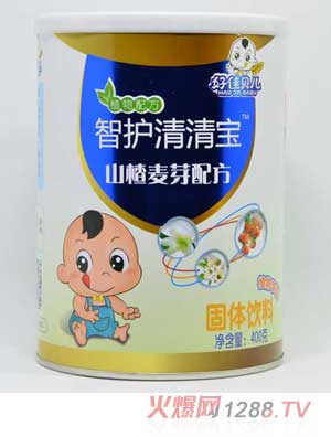 好佳貝兒山楂麥芽配方智護清清寶