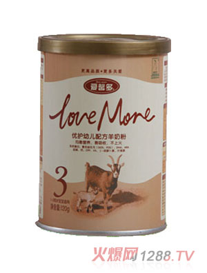 愛(ài)馨多youe配方羊奶粉（3段）120g