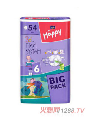 貝拉寶貝yingye紙尿褲6號54片