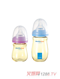 Worthylove沃德拉夫yingyePPSU奶瓶雙色