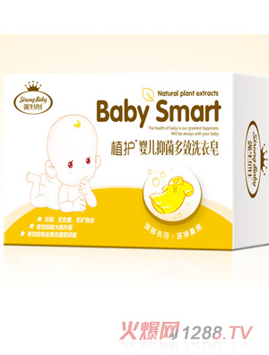 強(qiáng)牛貝比yinge抑菌多效洗衣皂