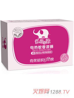 紅色小象1+2驅(qū)蚊液液套裝