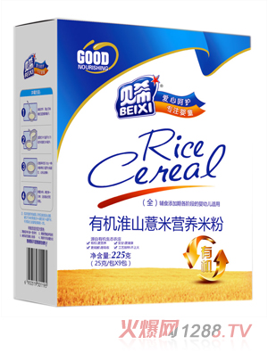 貝希有機(jī)淮山薏米米粉盒裝