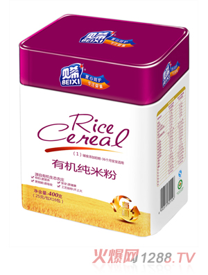 貝希有機(jī)純米粉聽裝