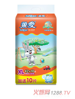 柔愛華納寶寶紙尿褲(大包裝)XL碼52片