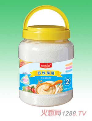 愛因堡鈣鐵鋅硒貢米營養(yǎng)粉2段