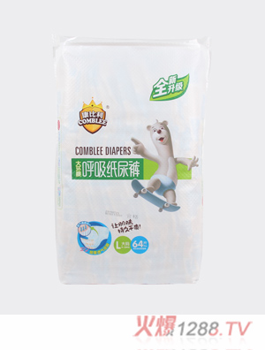康比利大環(huán)腰呼吸紙尿褲L64片