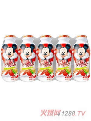 聰聰牛鮮活動力草莓味110ml