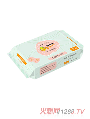 儂家娃yinge手口濕巾20抽