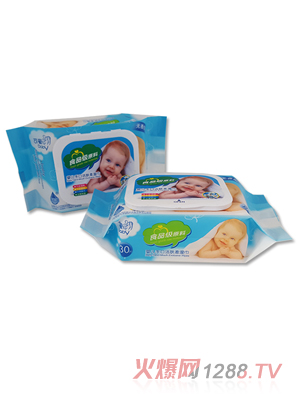 永潤可愛貝貝yinge手口潔膚濕巾（藍）30片